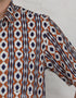 HADID SHIRT SHORT SLEEVE (BURNT ORANGE)